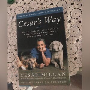 Cesar’s Way Dog Training Book - 747 $15 or $12 w/offer